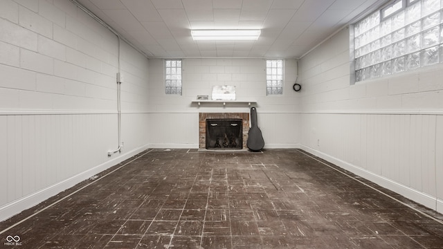 view of unfurnished living room