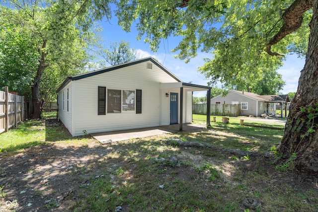 view of rear view of house