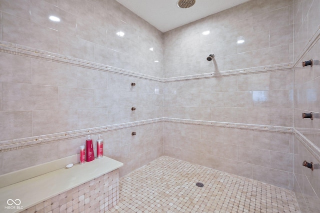 8292 S State Road 39th Rd S, Clayton, IN 46118 - full bath with a tile shower