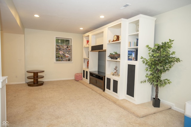 interior space with carpet