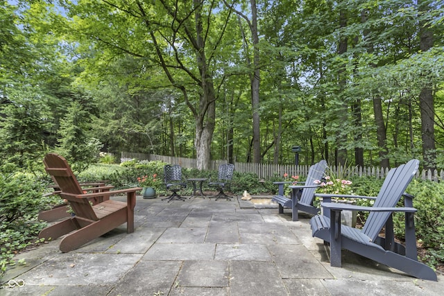 view of patio