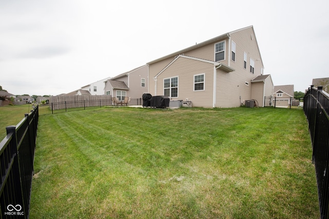 6748 Fallen Leaf Dr, Whitestown, IN 46075 - rear view of house with central AC
