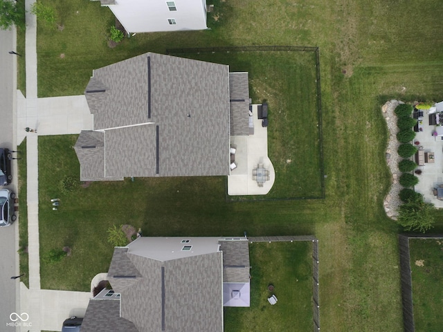 6748 Fallen Leaf Dr, Whitestown, IN 46075 - aerial view of property's location