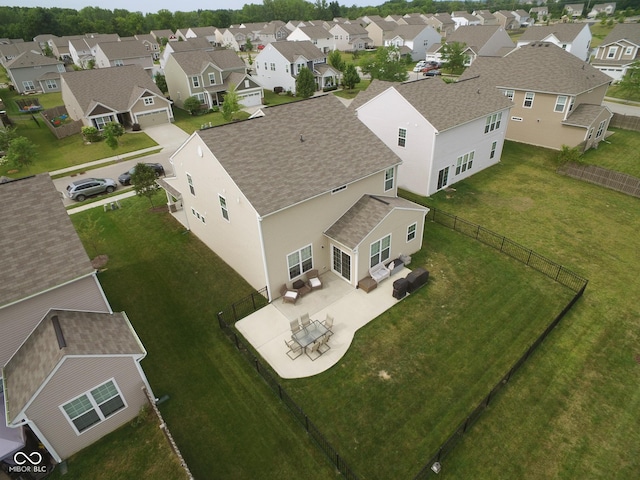 6748 Fallen Leaf Dr, Whitestown, IN 46075 - aerial view of residential area