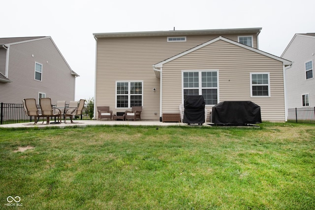 6748 Fallen Leaf Dr, Whitestown, IN 46075 - back of house with a patio area