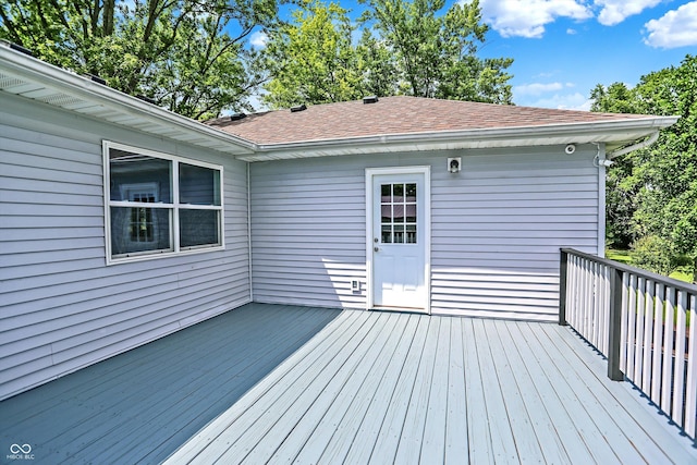 view of deck