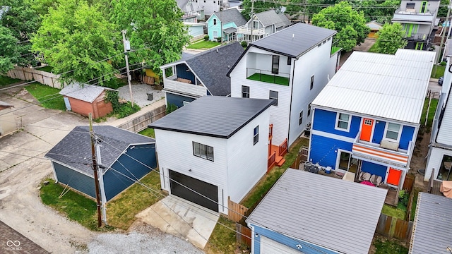 1218 Orange St, Indianapolis, IN 46203 - aerial view of residential area