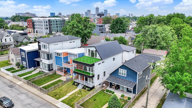 1218 Orange St, Indianapolis, IN 46203 - bird's eye view