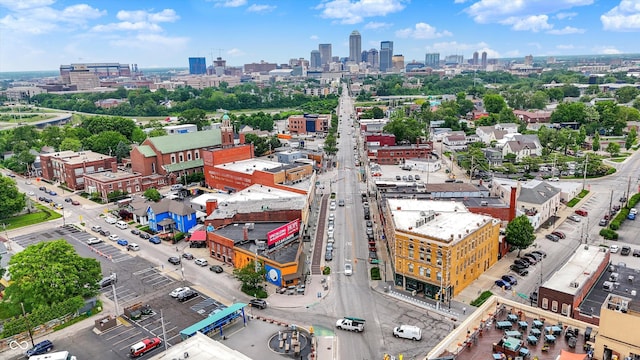 1218 Orange St, Indianapolis, IN 46203 - aerial view of skyline