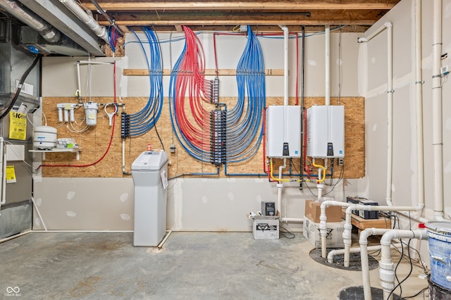 utilities with water heater