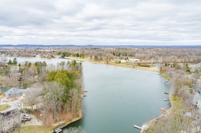 property view of water