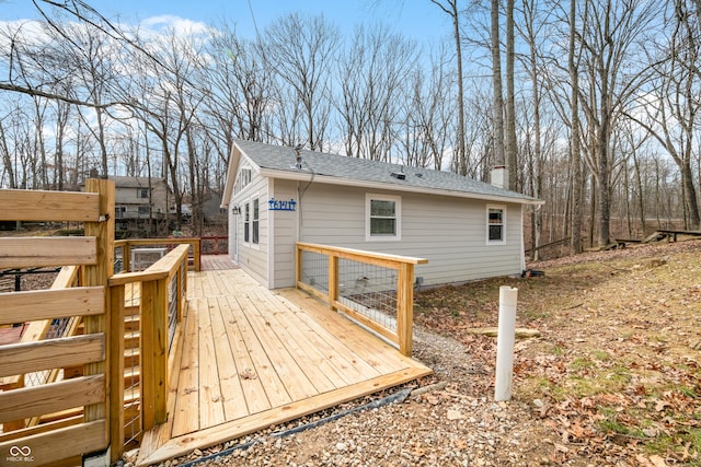 view of deck