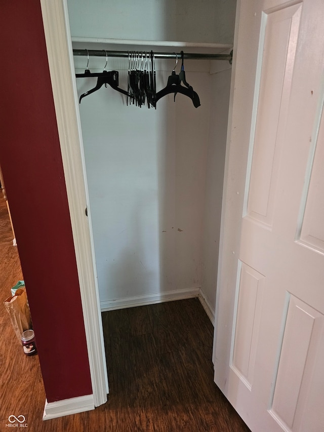 view of closet