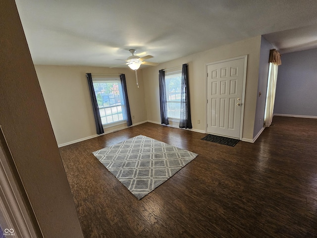 14 Winchester Ct, Anderson, IN 46013 - interior space featuring baseboards and wood finished floors
