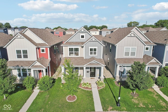 view of craftsman inspired home