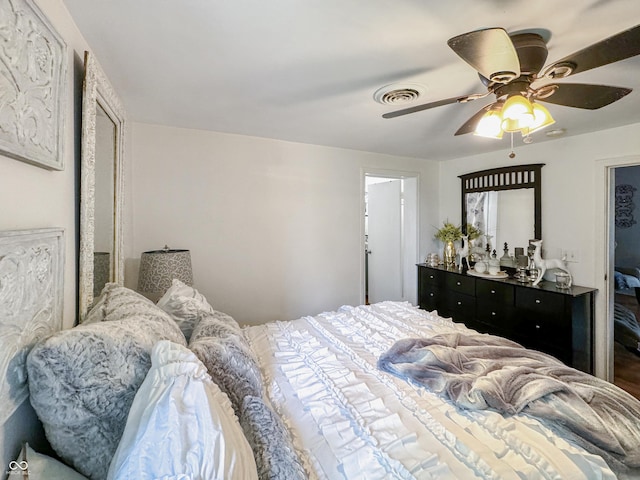 5647 W Mooresville Rd, Indianapolis, IN 46221 - bedroom featuring ceiling fan