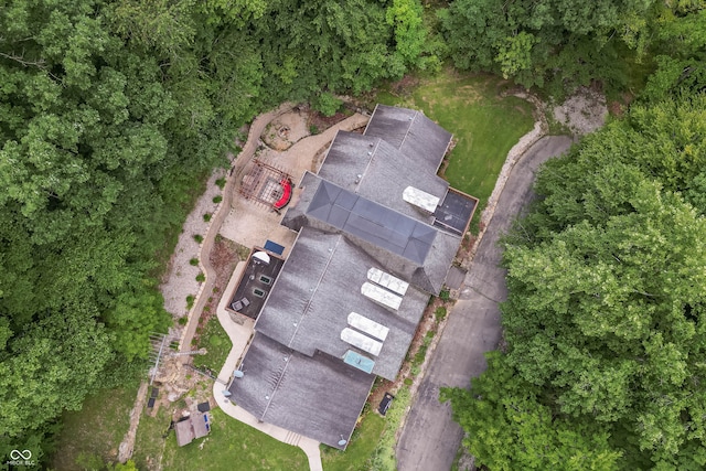 aerial view