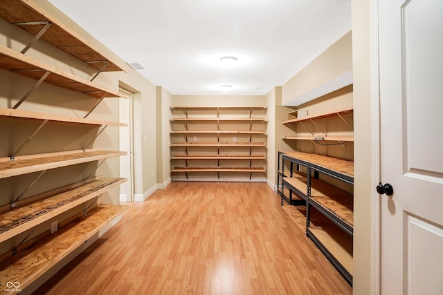 storage area featuring visible vents