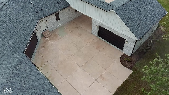 drone / aerial view