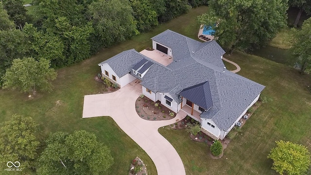 aerial view
