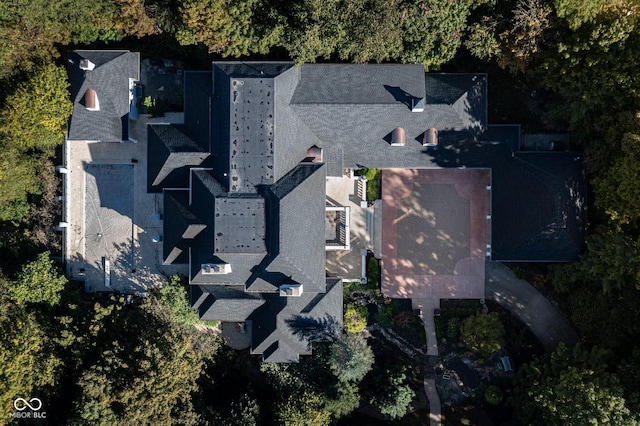 8358 Hidden Point Dr, Indianapolis, IN 46256 - drone / aerial view