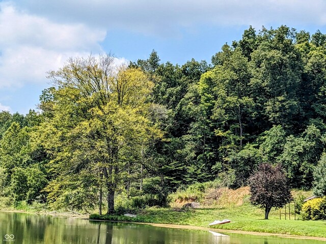 view of nature featuring a water view