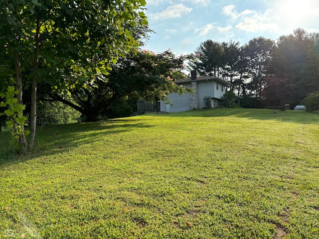 view of yard