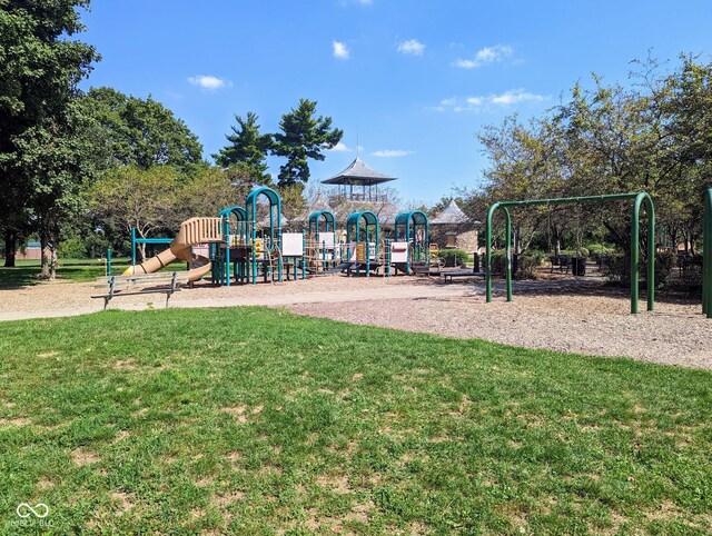 1210 Finley Ave, Indianapolis, IN 46203 - community playground featuring a lawn
