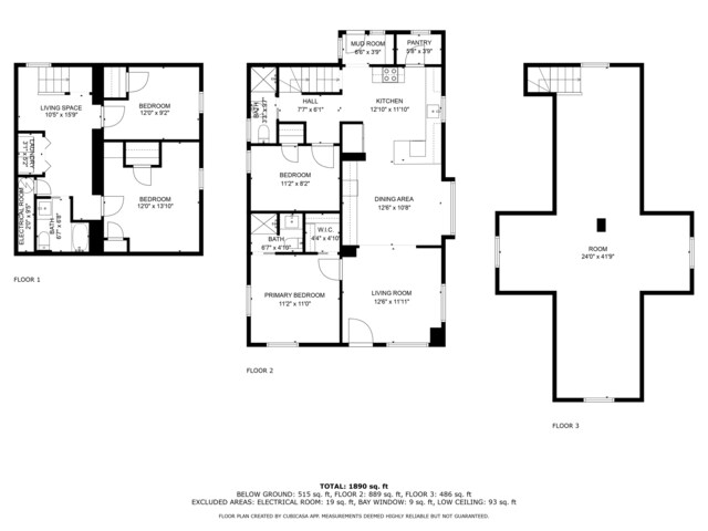 1210 Finley Ave, Indianapolis, IN 46203 - floor plan / room layout