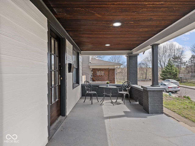 1210 Finley Ave, Indianapolis, IN 46203 - view of patio / terrace