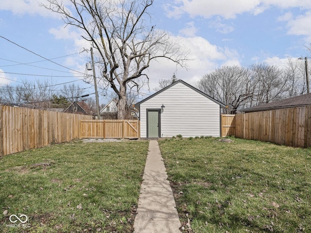 1210 Finley Ave, Indianapolis, IN 46203 - view of yard