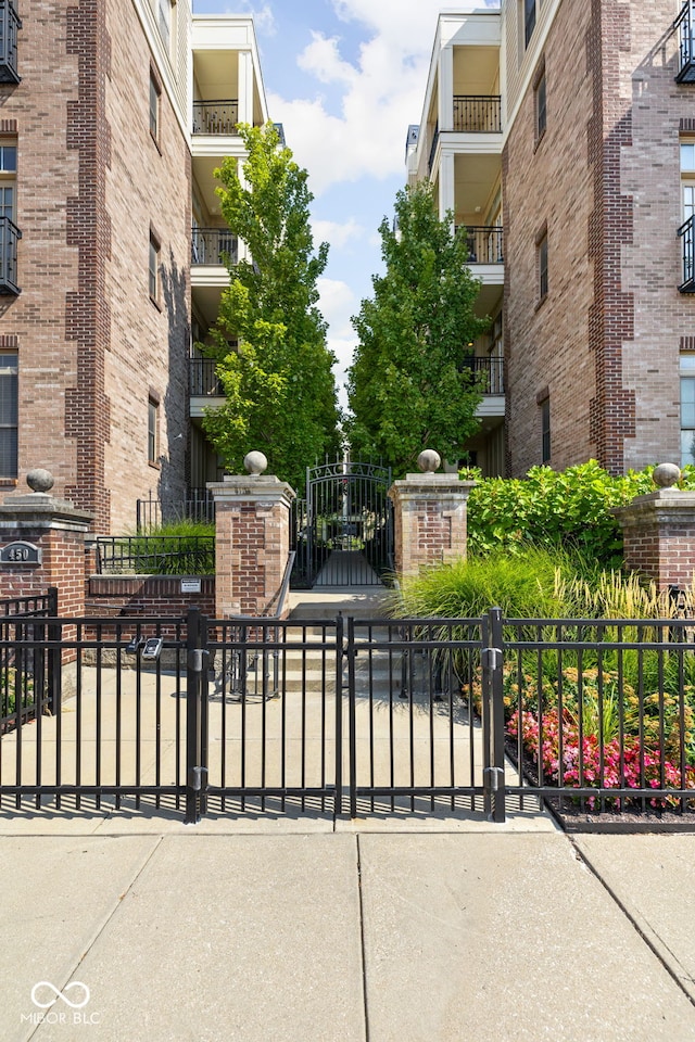 view of gate