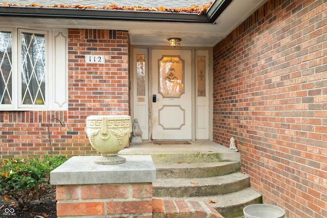 view of property entrance