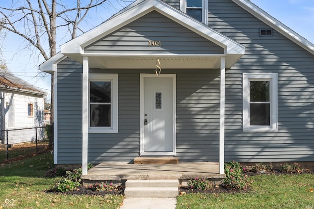 view of bungalow