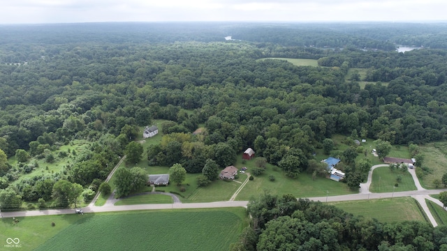 4463 W 700 S, Trafalgar, IN 46181 - aerial view featuring a view of trees