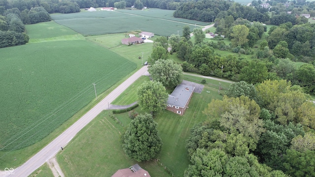 4463 W 700 S, Trafalgar, IN 46181 - bird's eye view with a rural view