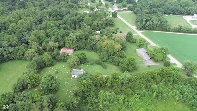 4463 W 700 S, Trafalgar, IN 46181 - aerial view featuring a rural view