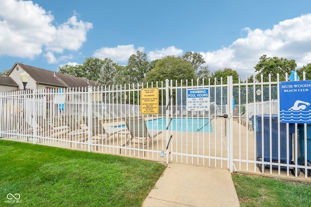 view of swimming pool