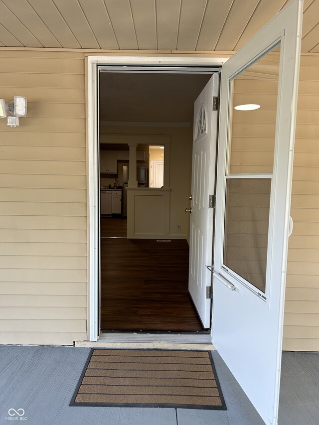 view of property entrance