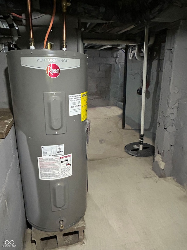 utilities with water heater