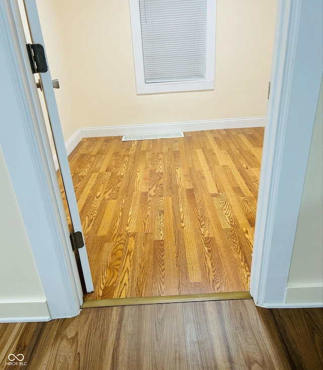 interior space with light wood-type flooring