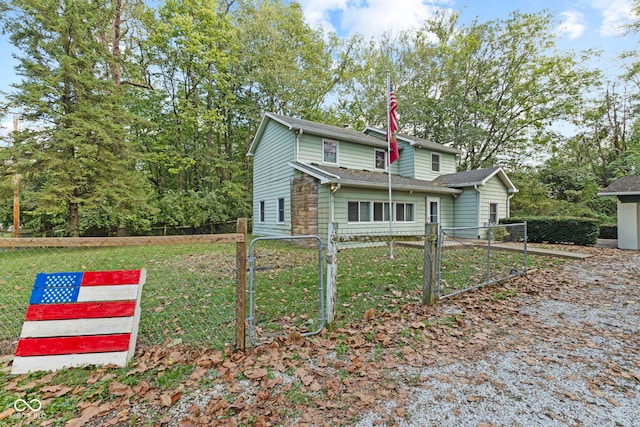 view of front of house