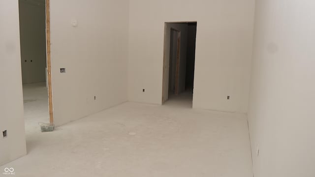 view of unfurnished room