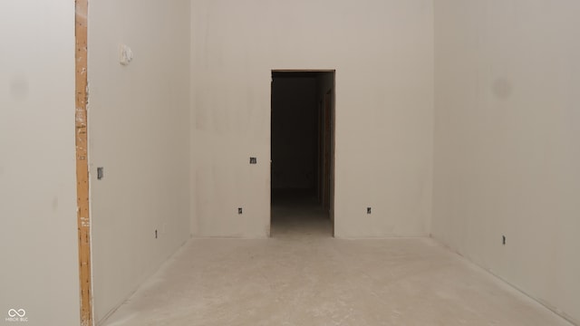 view of empty room