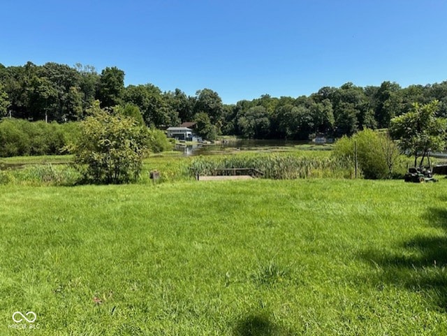 view of landscape featuring a rural view