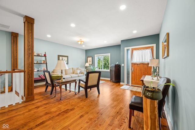 dining room featuring hardwood / wood-style floors