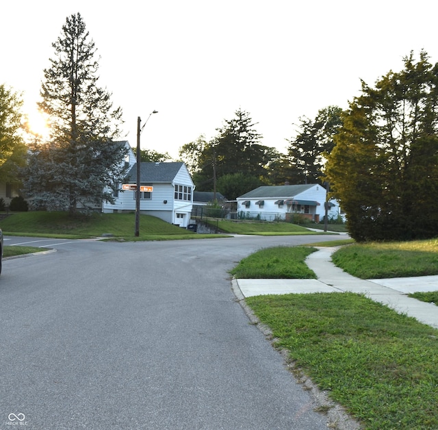 view of road