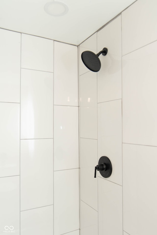 details featuring tiled shower