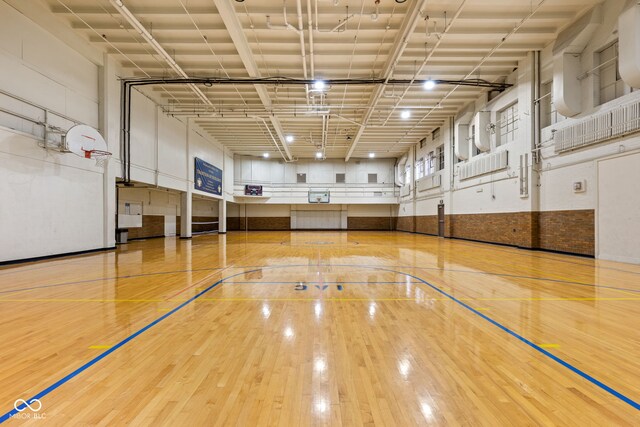 view of sport court