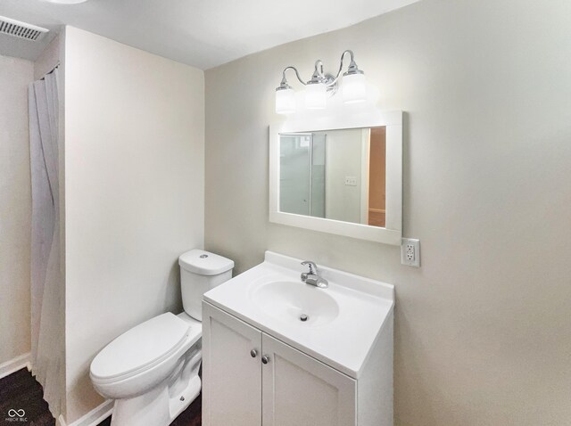 4013 N Graham Ave, Indianapolis, IN 46226 - bathroom with vanity and toilet